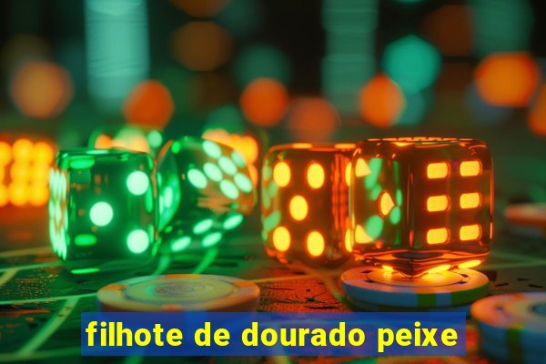 filhote de dourado peixe