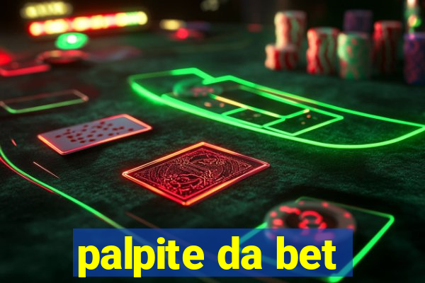 palpite da bet