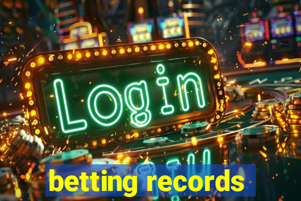 betting records