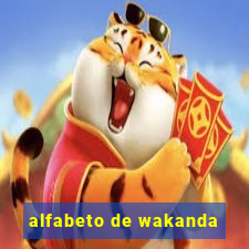 alfabeto de wakanda