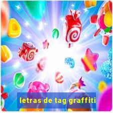 letras de tag graffiti