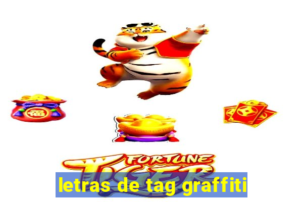 letras de tag graffiti