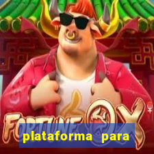 plataforma para jogar fortune tiger