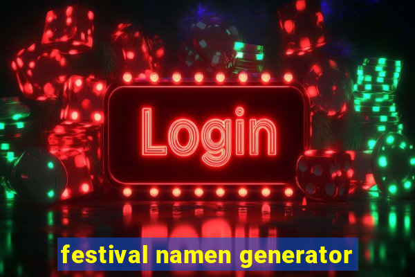 festival namen generator