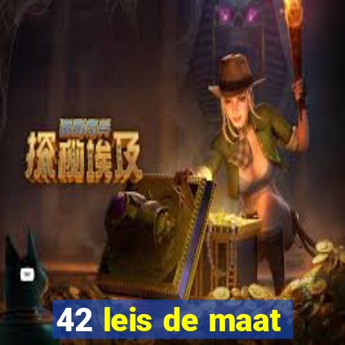 42 leis de maat