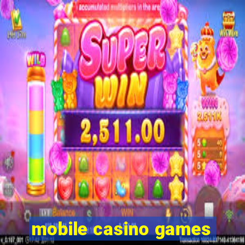 mobile casino games