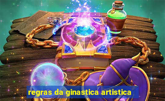 regras da ginastica artistica