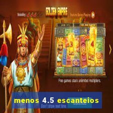 menos 4.5 escanteios