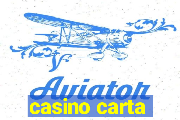 casino carta