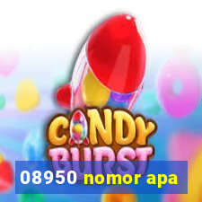 08950 nomor apa