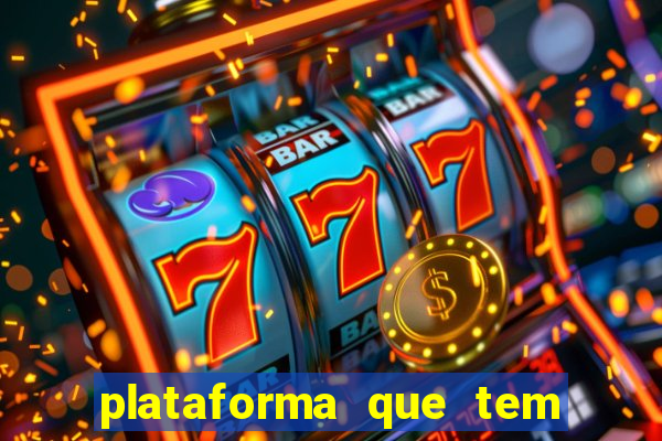 plataforma que tem o fortune tiger