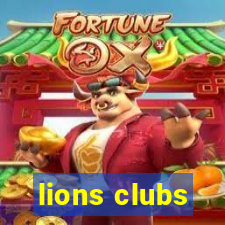 lions clubs