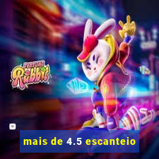 mais de 4.5 escanteio