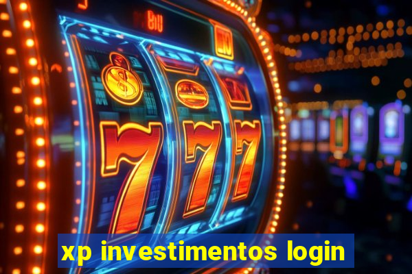 xp investimentos login