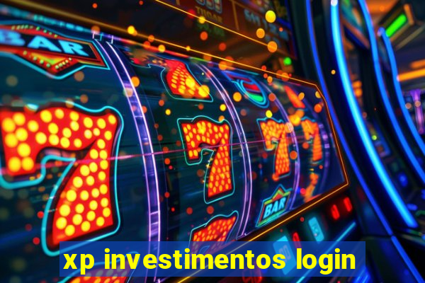 xp investimentos login