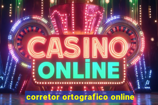 corretor ortografico online