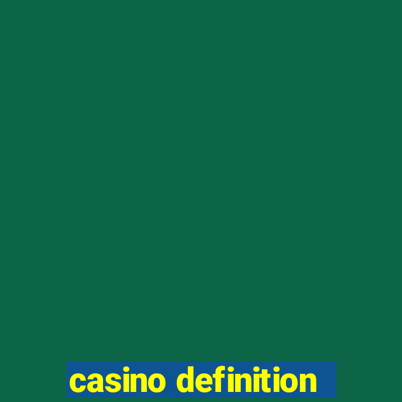 casino definition