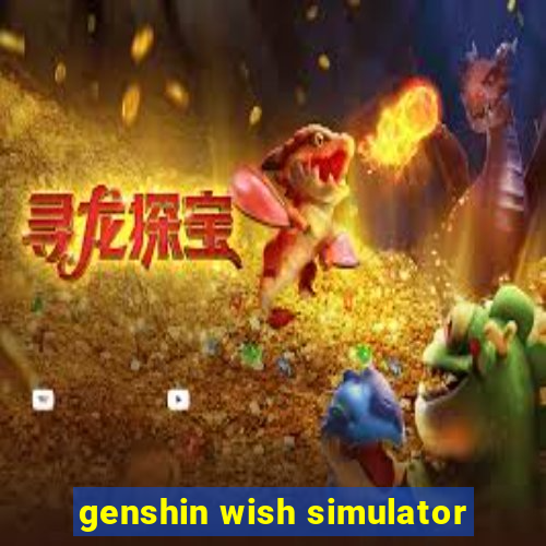 genshin wish simulator