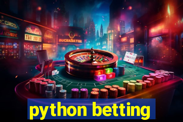 python betting