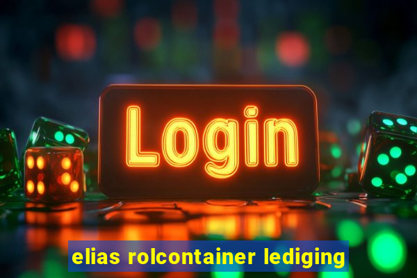 elias rolcontainer lediging