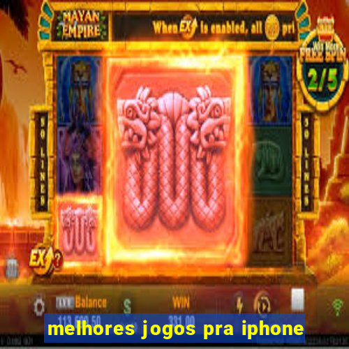 melhores jogos pra iphone