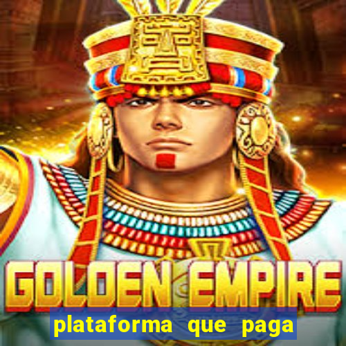 plataforma que paga no cadastro slots