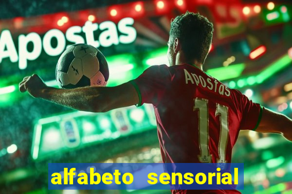 alfabeto sensorial para imprimir