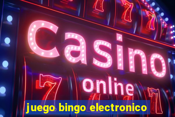 juego bingo electronico