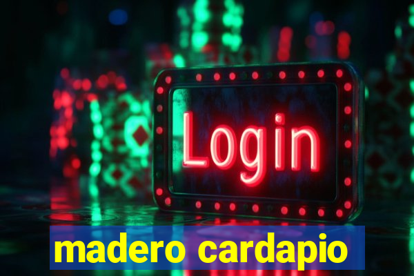 madero cardapio