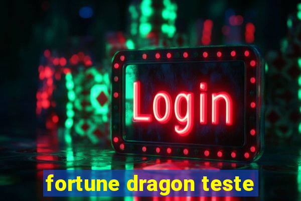 fortune dragon teste