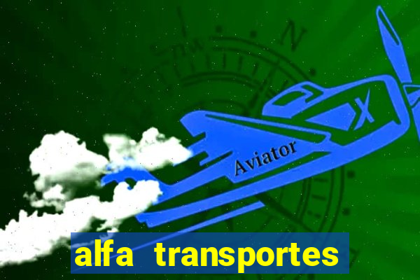 alfa transportes novo hamburgo