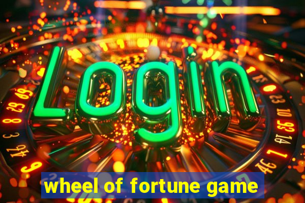 wheel of fortune game