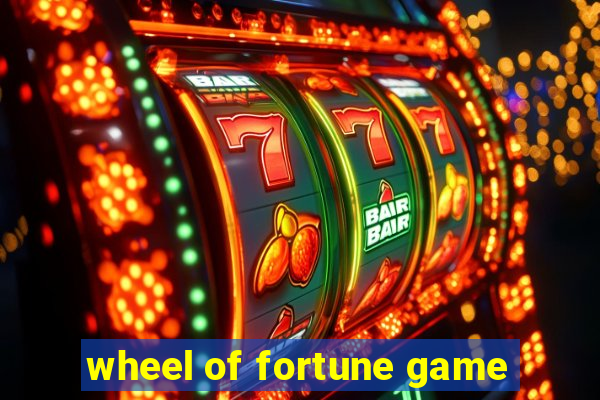 wheel of fortune game