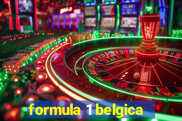 formula 1 belgica