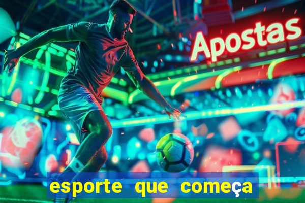 esporte que começa com t