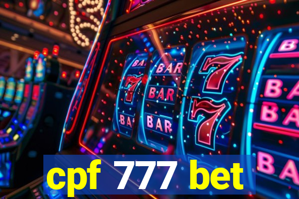 cpf 777 bet