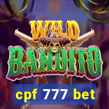 cpf 777 bet