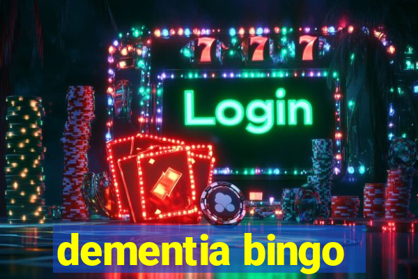 dementia bingo