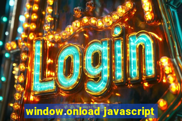 window.onload javascript