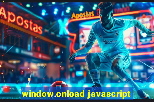 window.onload javascript