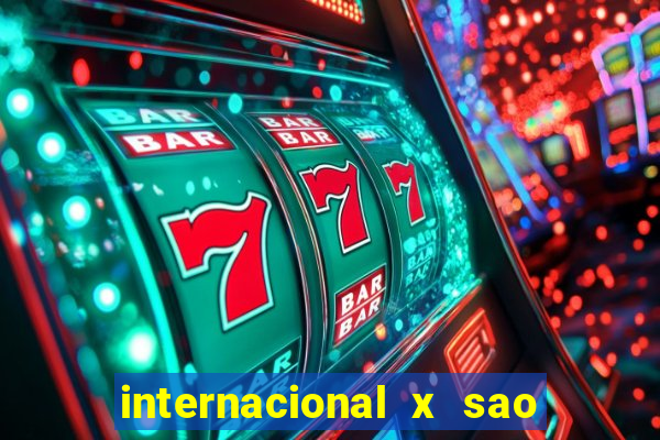 internacional x sao paulo palpite