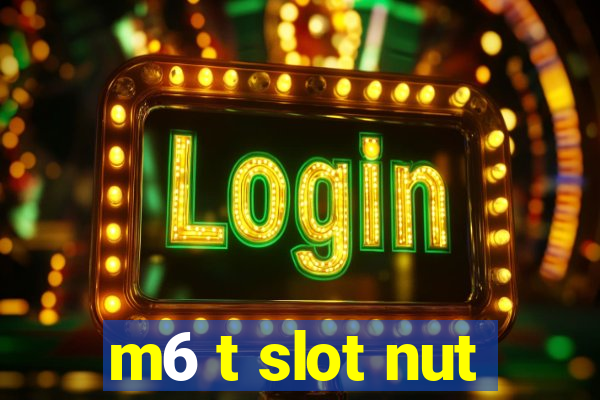 m6 t slot nut