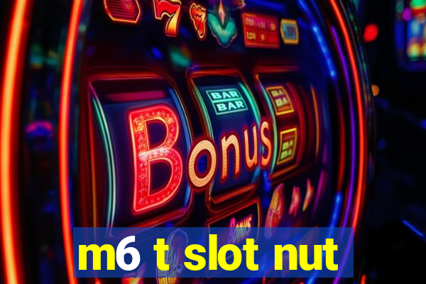 m6 t slot nut