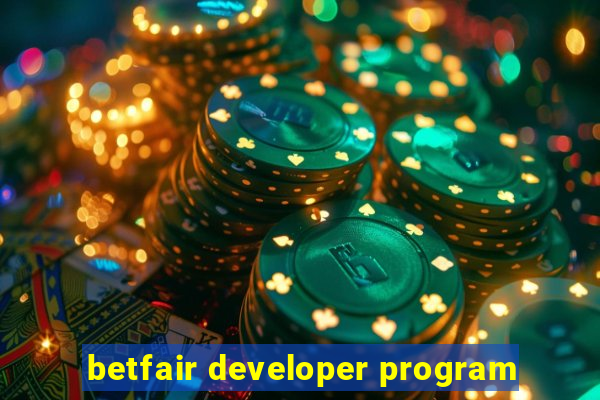 betfair developer program