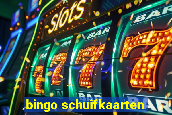 bingo schuifkaarten