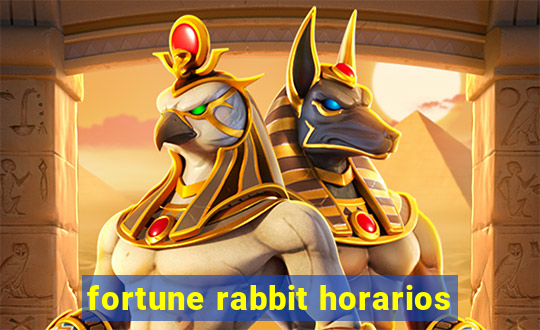 fortune rabbit horarios