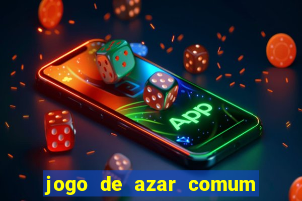 jogo de azar comum em cassinos