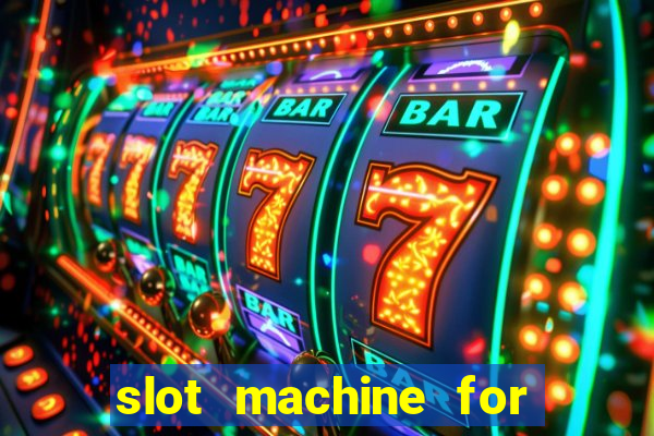 slot machine for home bar