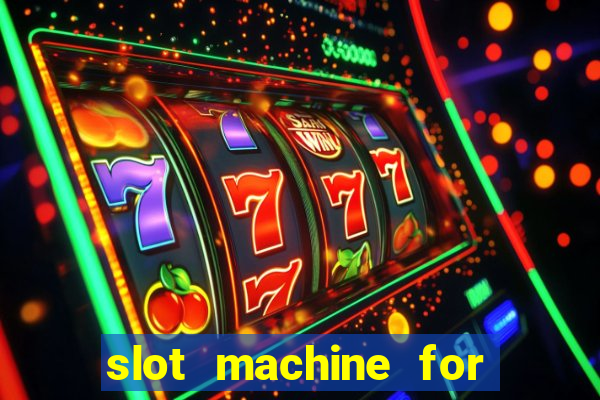 slot machine for home bar