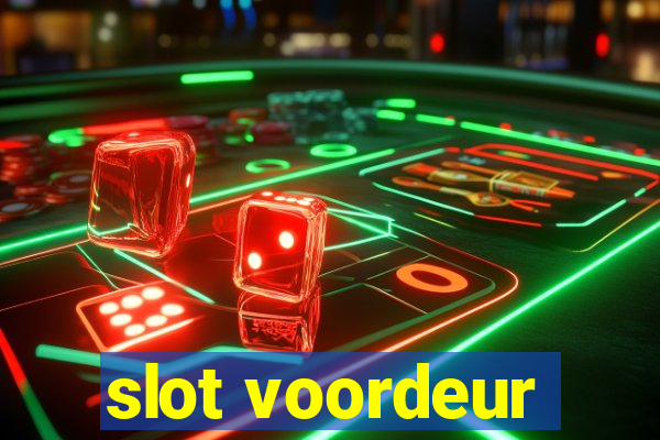 slot voordeur